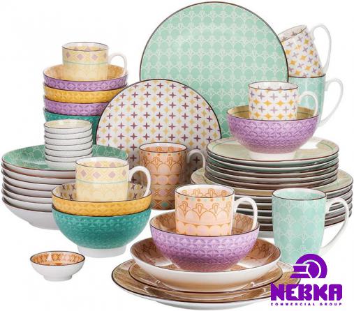 Colourful Porcelain Tableware Supplier