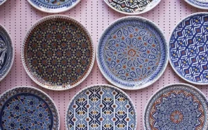 Ceramic dishes from Portugal