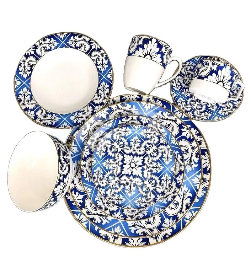 porcelain dishes blue and white | Reasonable price, great purchase