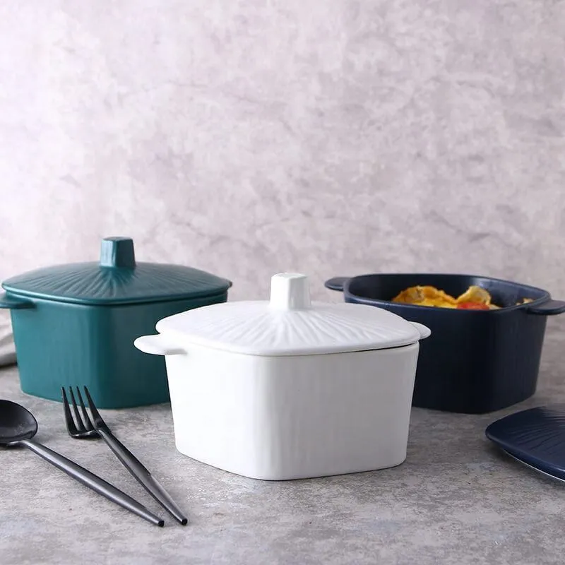 porcelain soup bowl with lid + best buy price