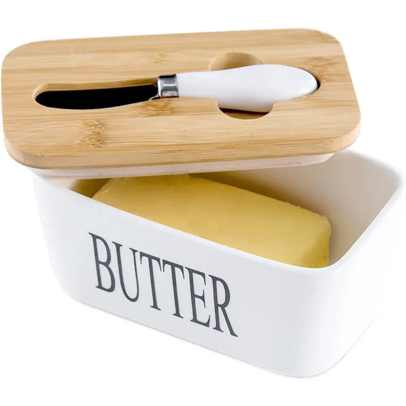 porcelain butter dish with lid | Reasonable price, great purchase
