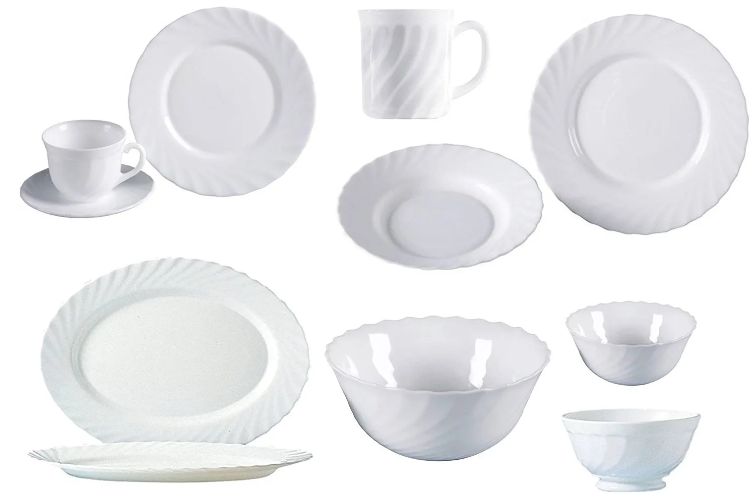 porcelain casserole set purchase price + photo