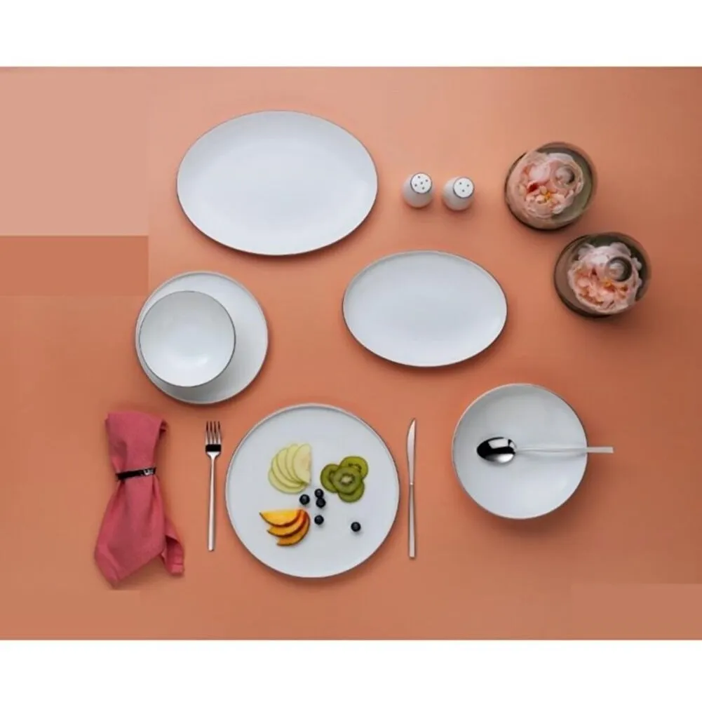 Buy white porcelain dinner set at an exceptional price