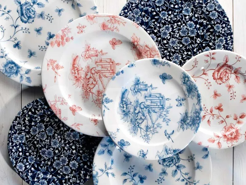 Price and buy colored porcelain dinner plates + cheap sale