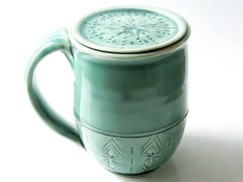 The price of ceramic coffee mug with lid microwave safe