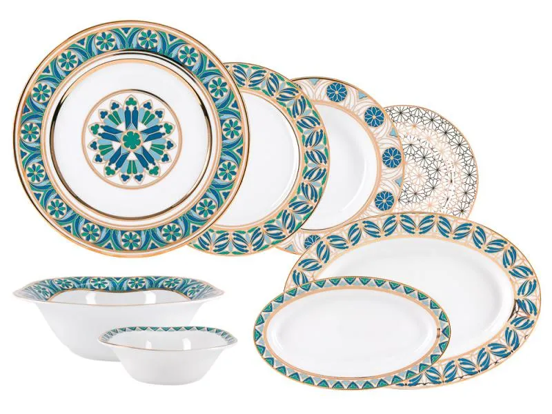 Buy the latest types of porcelain vs ceramic plates